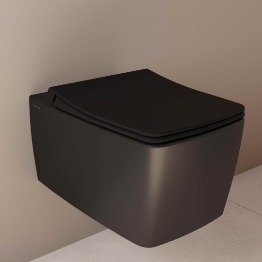VitrA Metropole Slim Klozet Kapağı, Yavaş Kapanır, Kolay Sökülebilir, Mat Siyah,122-483R009 - 4