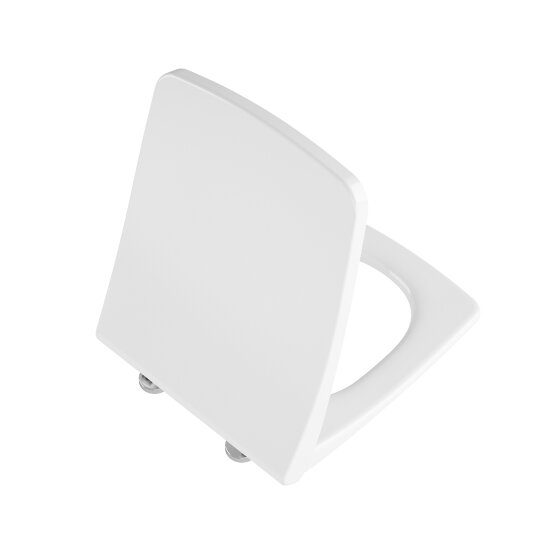 VitrA Metropole Slim Klozet Kapağı, Yavaş Kapanır, Kolay Sökülebilir, Parlak Siyah, 132-070R009