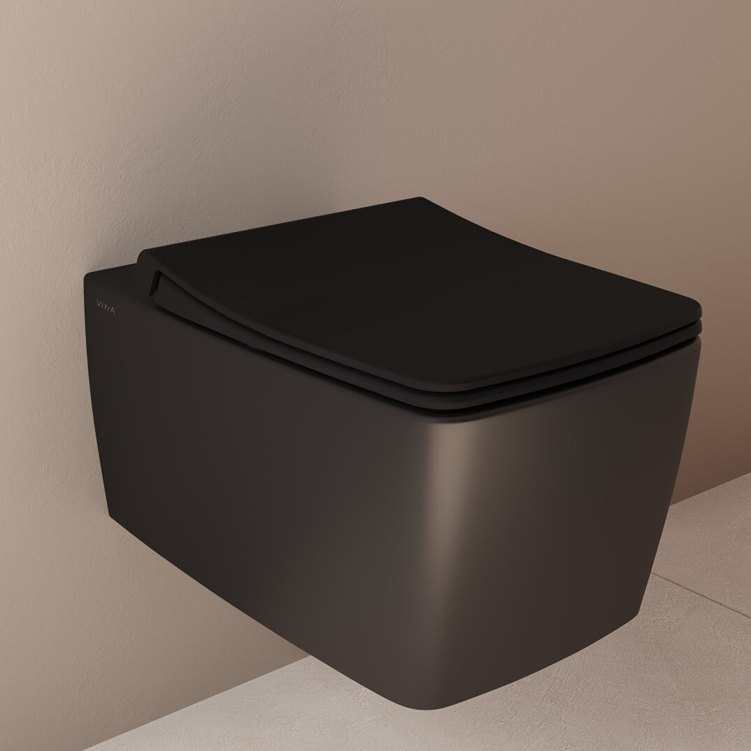 VitrA Metropole Slim Klozet Kapağı, Yavaş Kapanır, Mat Bej, 122-020-009 - 4