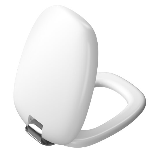 VitrA Metropole Slim Klozet Kapağı, Yavaş Kapanır, Mat Beyaz, 122-401-009