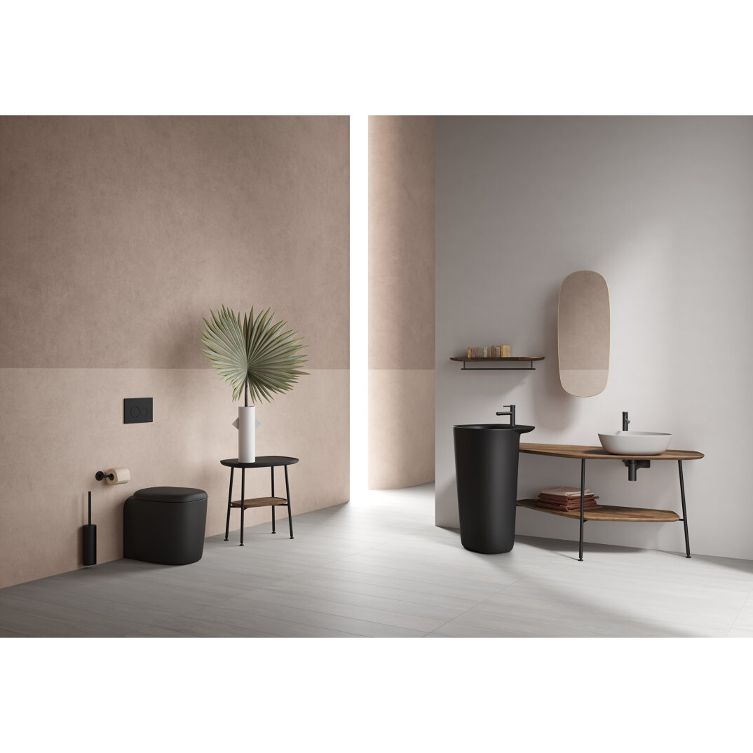 VitrA Metropole Slim Klozet Kapağı, Yavaş Kapanır, Mat Siyah, 122-483-009 - 6