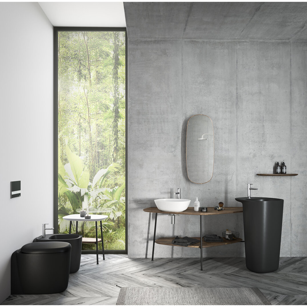 VitrA Metropole Slim Klozet Kapağı, Yavaş Kapanır, Mat Siyah, 132-483-009 - 2