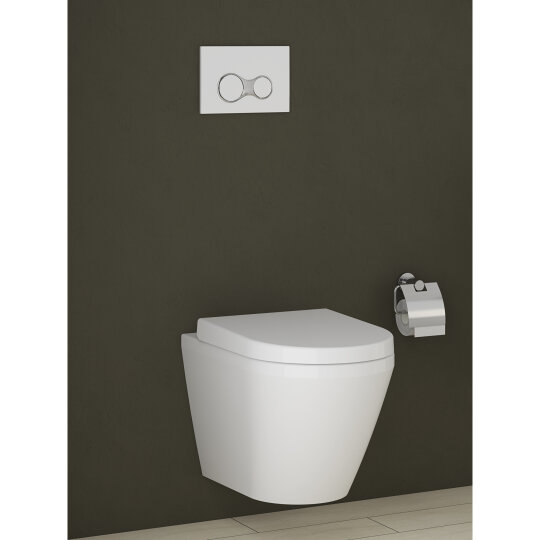 VitrA Metropole Square Slim Yavaş Kapanır Klozet Kapağı, 212-003-009 - 4