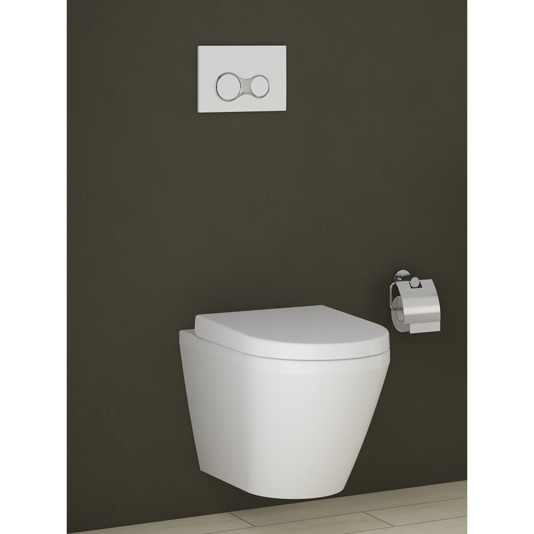 VitrA Metropole Square Slim Yavaş Kapanır Klozet Kapağı, 212-003-009 - 4