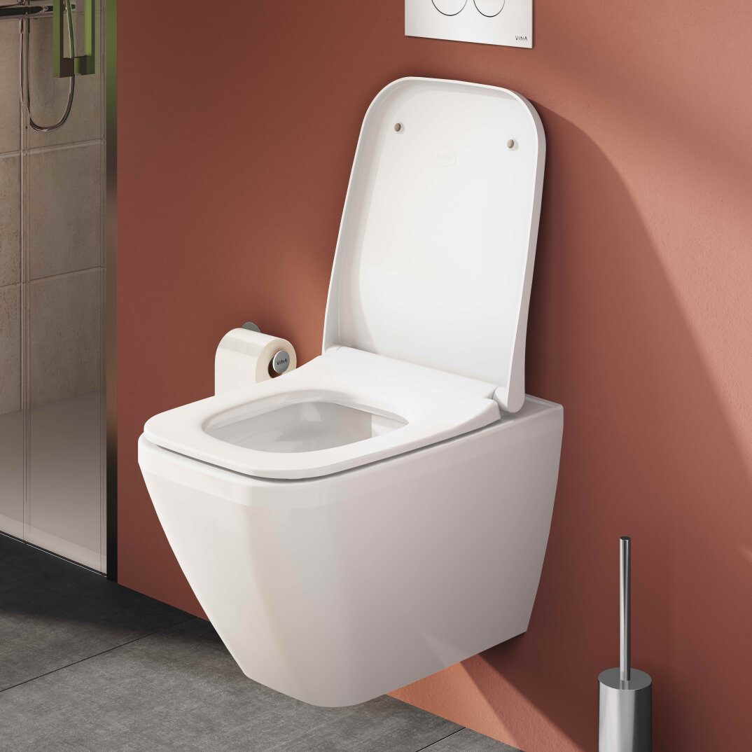 VitrA Metropole Square Slim Yavaş Kapanır Klozet Kapağı, Kolay Sökülebilir, 212-003R009 - 5