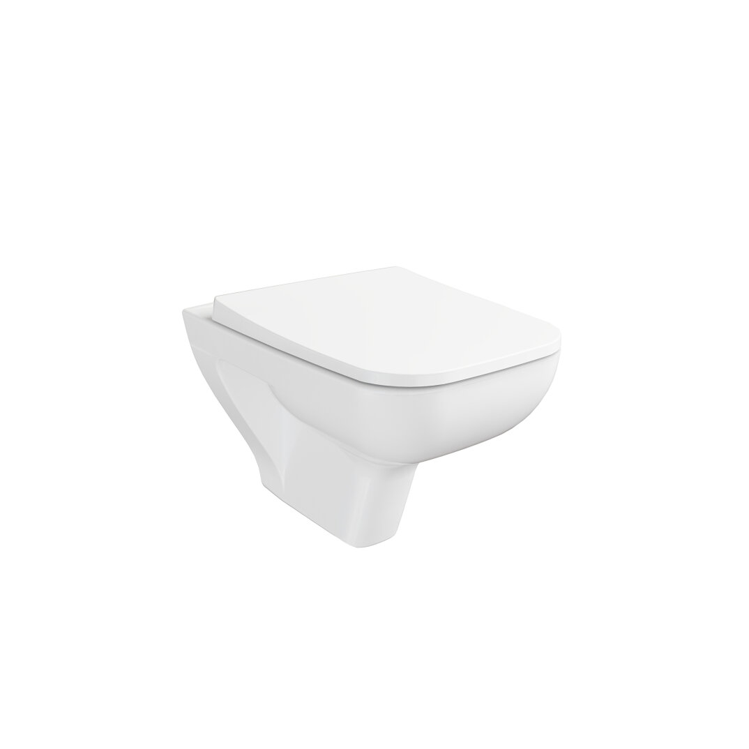 VitrA Metropole Square Süper Slim Yavaş Kapanır Klozet Kapağı, Kolay Sökülebilir, Mat Bej, 207-420R009 - 2