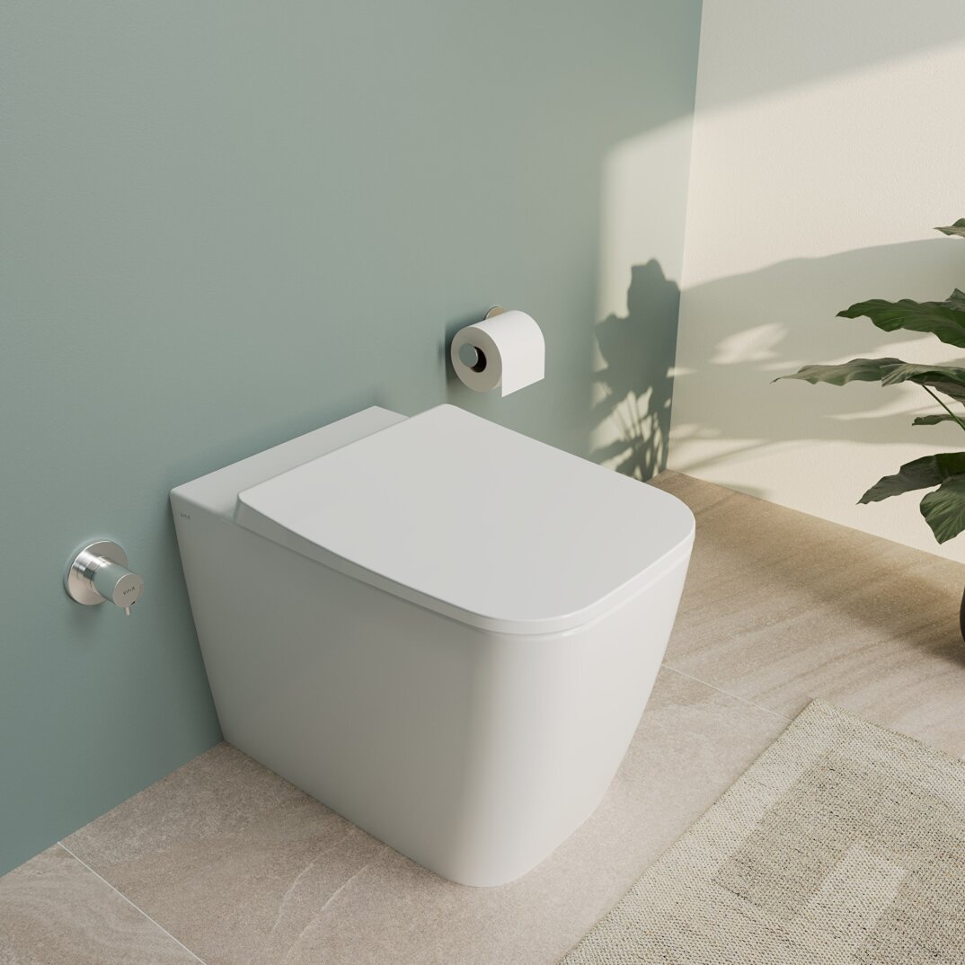 VitrA Metropole Square Süper Slim Yavaş Kapanır Klozet Kapağı, Kolay Sökülebilir, Mat Bej, 207-420R009 - 7