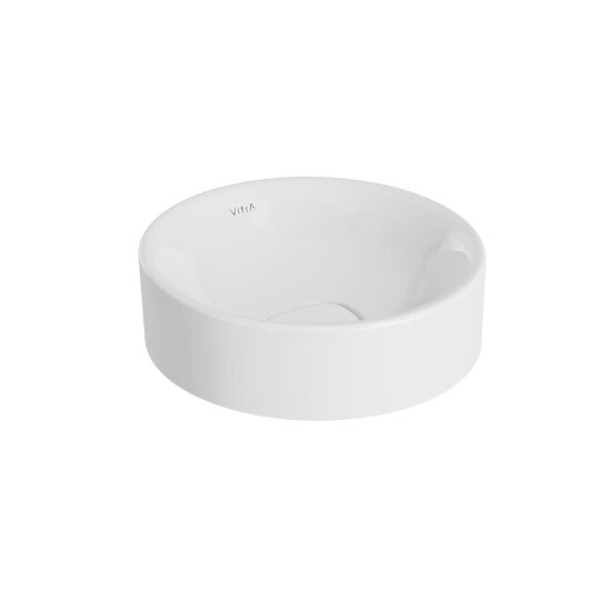 VitrA Metropole Yuvarlak Çanak Lavabo, 38 cm (Kompakt), VitrAClean, 7542B403-0016