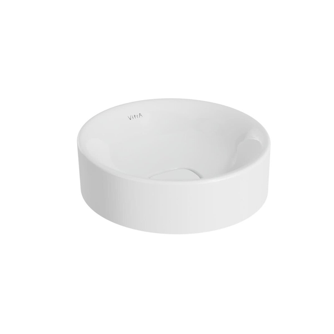 VitrA Metropole Yuvarlak Çanak Lavabo, 38 cm (Kompakt), VitrAClean, 7542B403-0016 - 1
