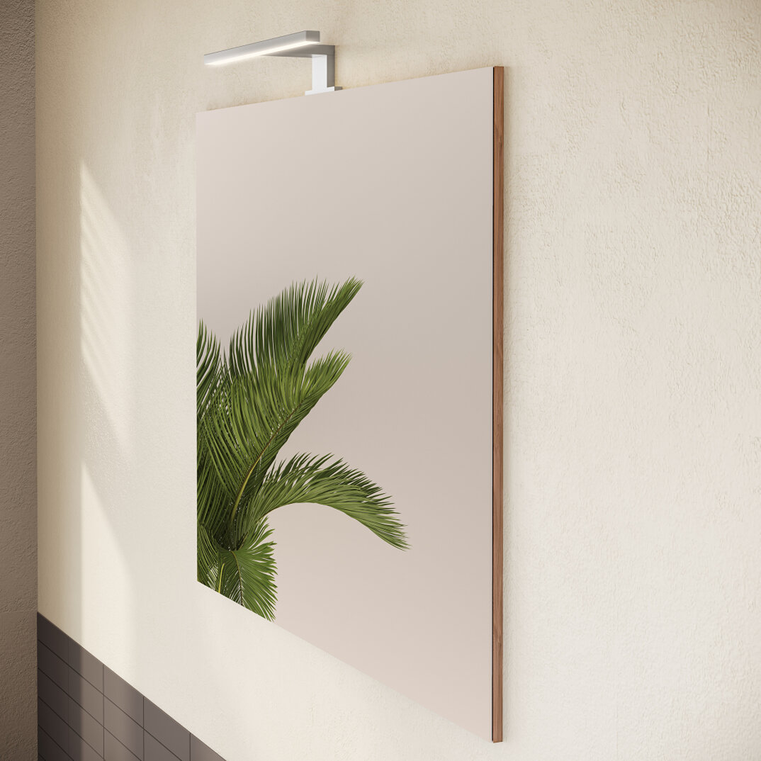 VitrA Mia Demonte Set, 80 cm, Çekmeceli, (Lavabo Dolabı, Aydınlatmalı Ayna), Altın Meşe,67093 - 16