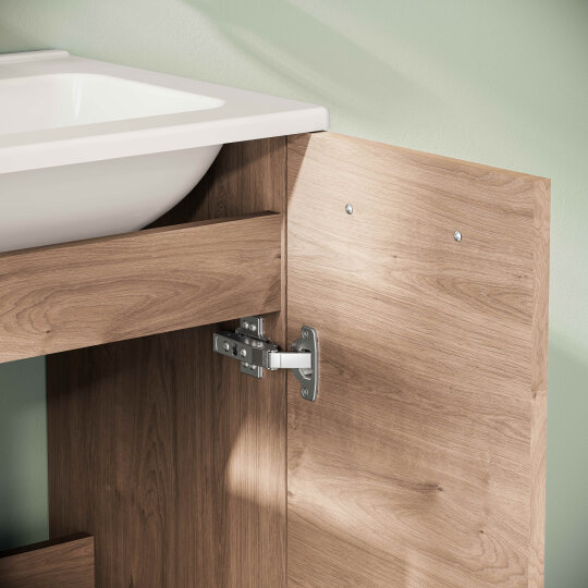 VitrA Mia Etajerli Lavabo, 59 cm,7461L003-0002 - 4