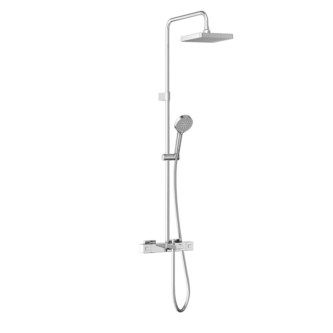 VitrA Mia Plus Square Çift Çekmeceli Lavabo Dolabı, Tek Armatür Delikli Lavabolu, 120 cm, Parlak Antrasit,80583 - 3
