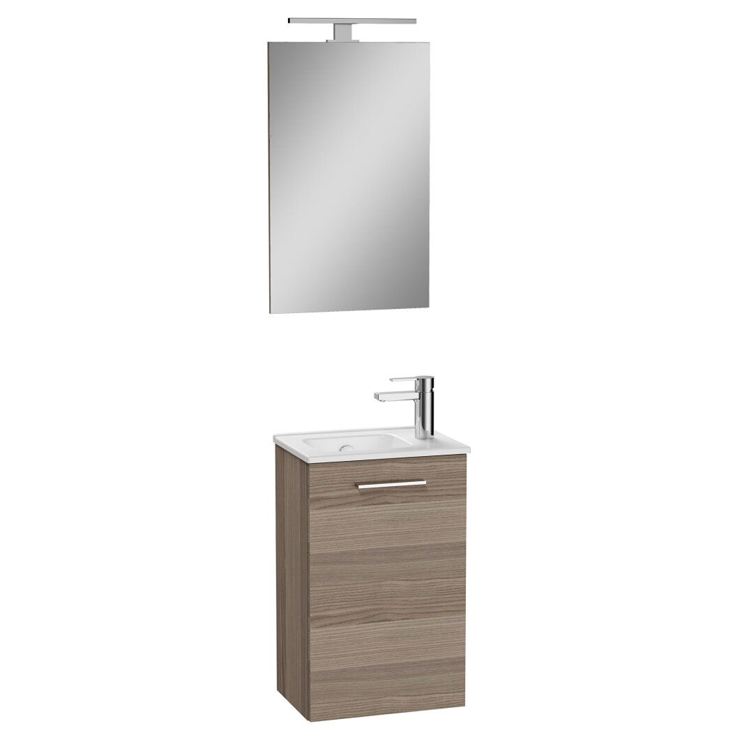 Vitra Mia Set Lavabo Dolabı, Ayna, Kapak 40 cm Cordoba 69581 - 5