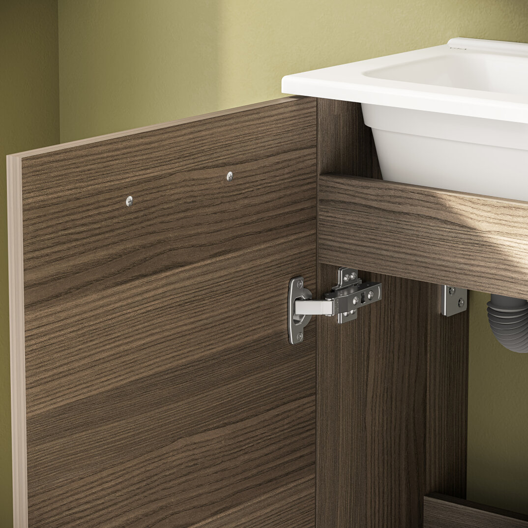 Vitra Mia Set Lavabo Dolabı, Ayna, Kapak 40 cm Cordoba 69581 - 7