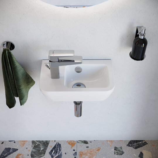 VitrA Nest Trendy Dar Tezgah Üstü Lavabo, 60 cm, 5689B003-0028 - 5