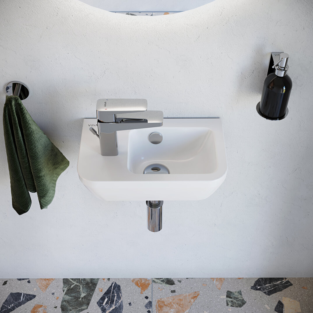 VitrA Nest Trendy Dar Tezgah Üstü Lavabo, 60 cm, 5689B003-0028 - 5
