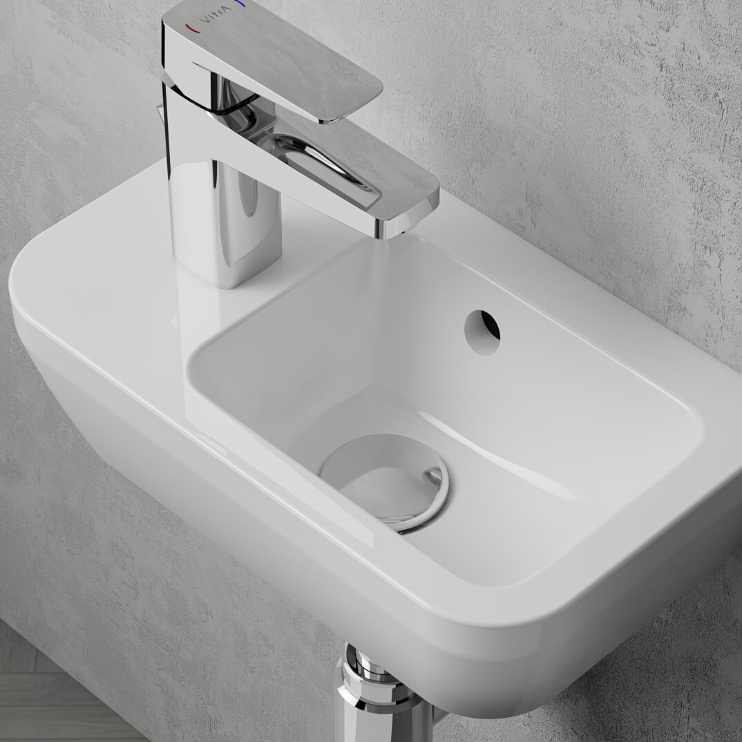 VitrA Nest Trendy Dar Tezgah Üstü Lavabo, 60 cm, 5689B003-0028 - 7