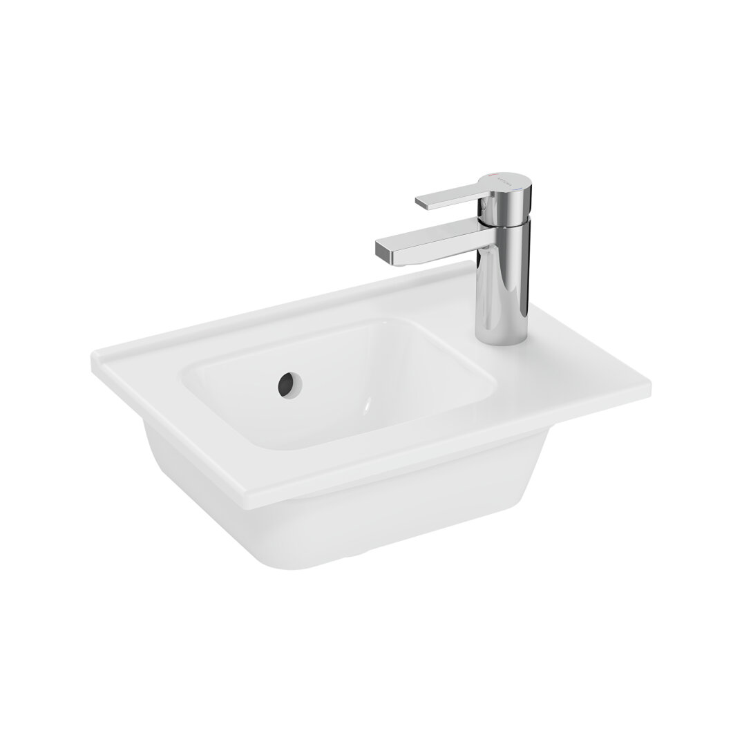 VitrA Nest Trendy Dar Tezgah Üstü Lavabo, 60 cm, 5689B003-0029 - 1