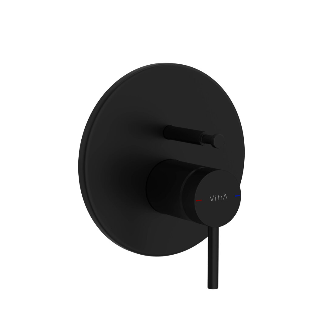VitrA Origin Ankastre Banyo Bataryası (V-Box Sıva Üstü Grubu) Mat Siyah, A4282236 - 1