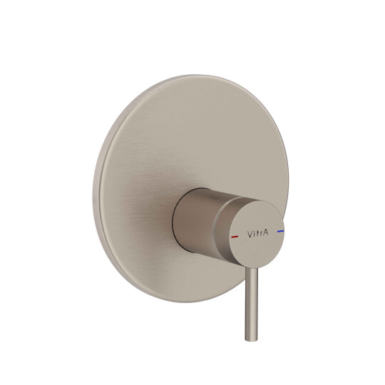 VitrA Origin Ankastre Duş Bataryası (V-Box Sıva Üstü Grubu) Fırçalı Nikel,A4282334