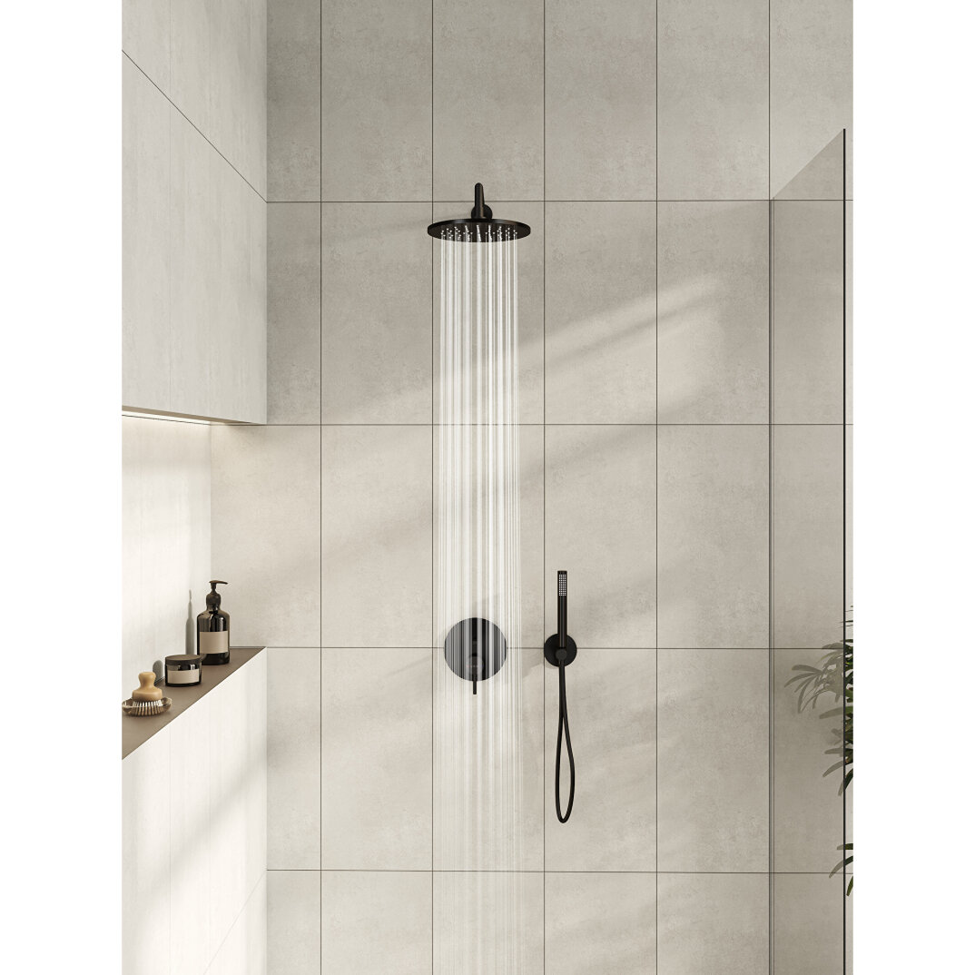VitrA Origin Ankastre El Duşu Çıkışı, Mat Siyah, A4262536 - 3