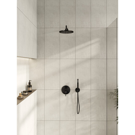 VitrA Origin Ankastre El Duşu Çıkışı, Mat Siyah, A4262536 - 8