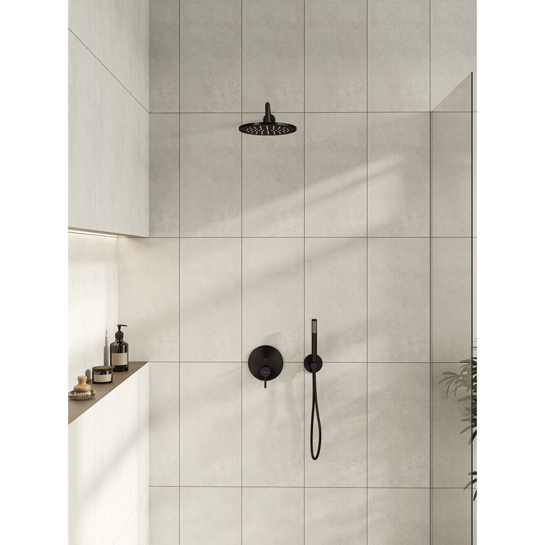 VitrA Origin Ankastre El Duşu Çıkışı, Mat Siyah, A4262536 - 8