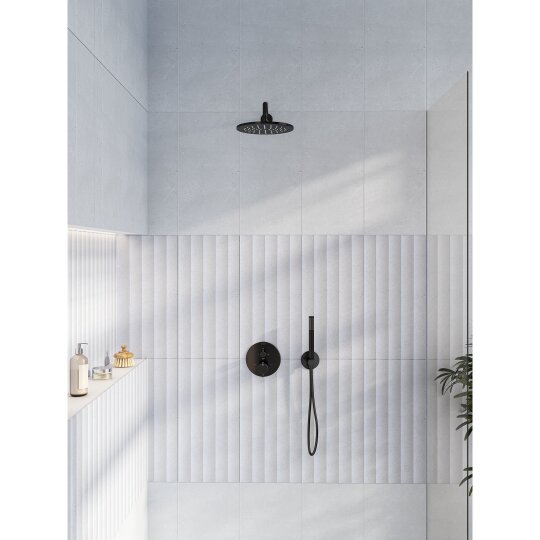 VitrA Origin Ankastre El Duşu Çıkışı, Mat Siyah, A4262536 - 9