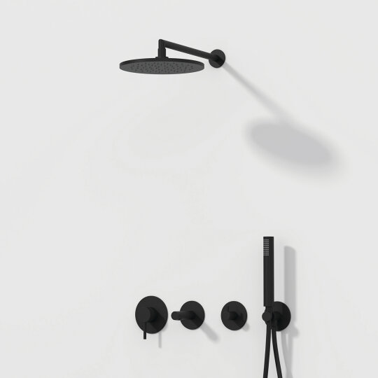 VitrA Origin Ankastre El Duşu Çıkışı, Mat Siyah, A4262536 - 10