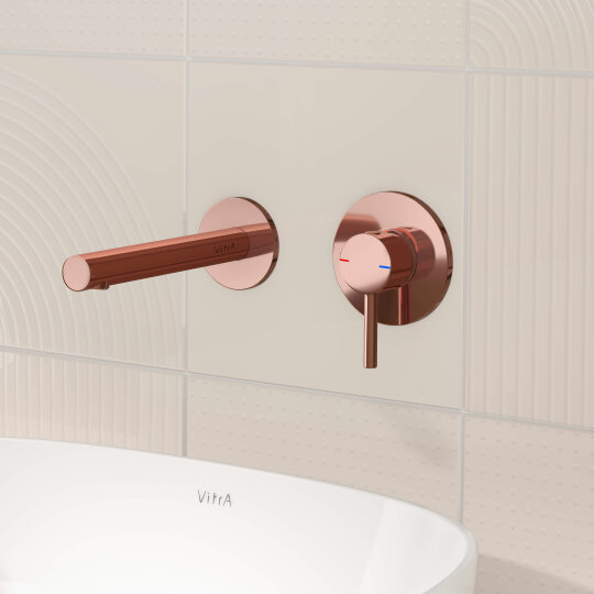 VitrA Origin Ankastre Lavabo Bataryası, Bakır (Sıva Üstü Grubu),A4258126 - 5