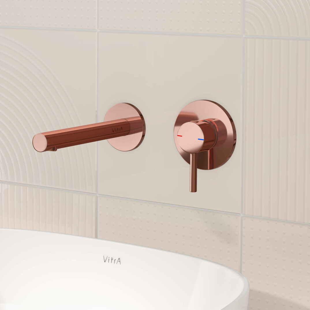 VitrA Origin Ankastre Lavabo Bataryası, Bakır (Sıva Üstü Grubu),A4258126 - 5