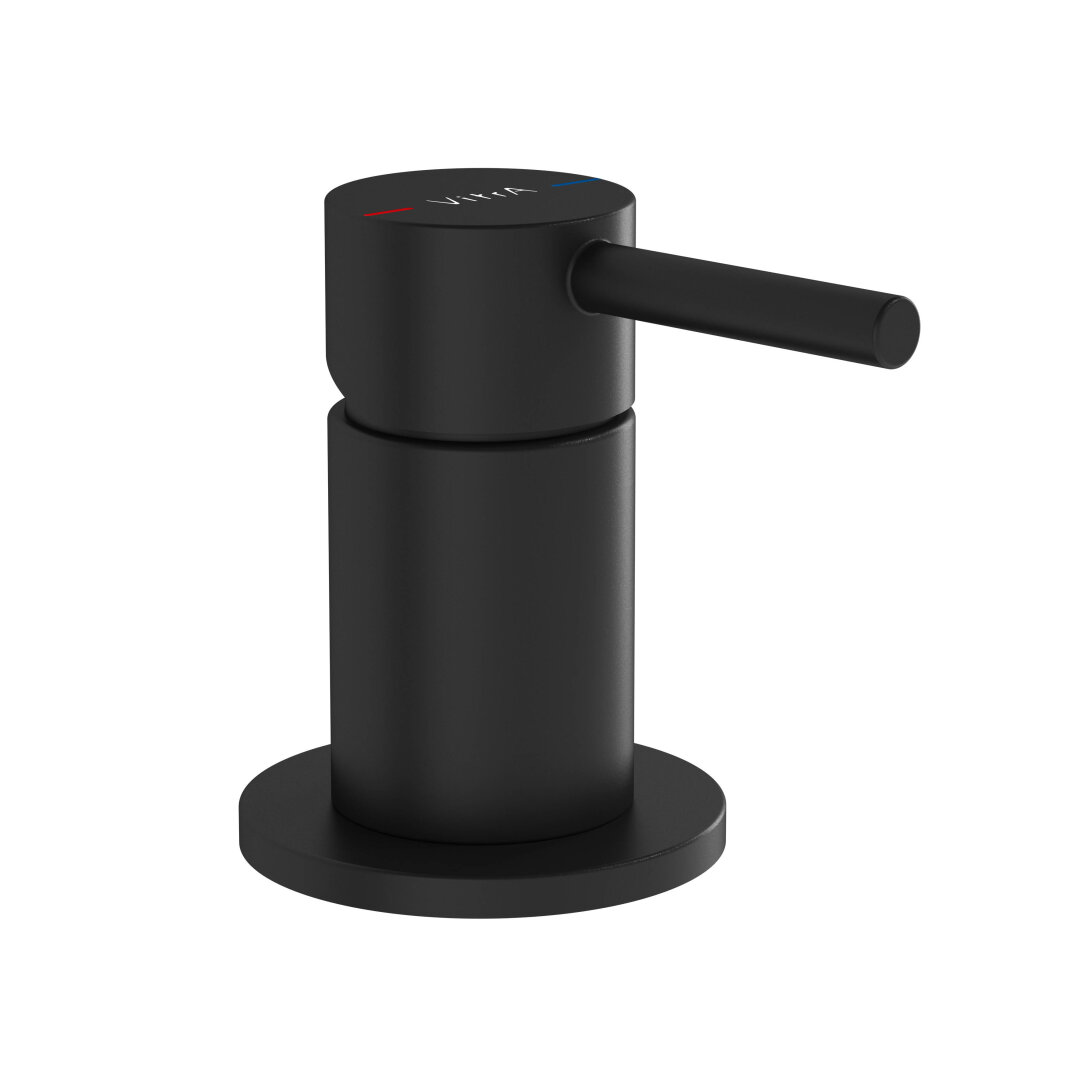 VitrA Origin Ankastre Lavabo Bataryası, Tezgahtan Kontrol, Mat Siyah,A4268236WTC - 1