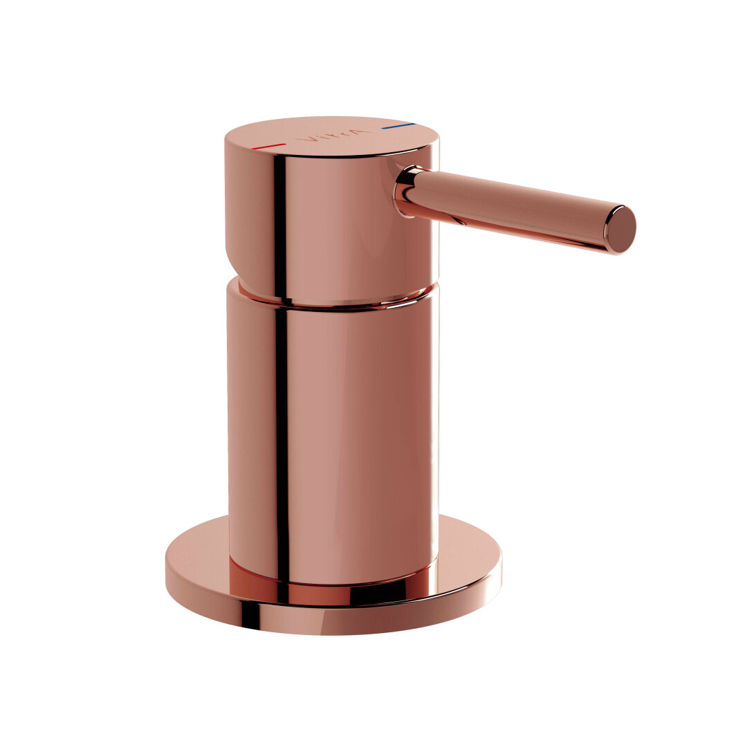 VitrA Origin Ankastre Lavabo Bataryası, Tezgahtan Kontrol, Soft Bakır, A4268229 - 1