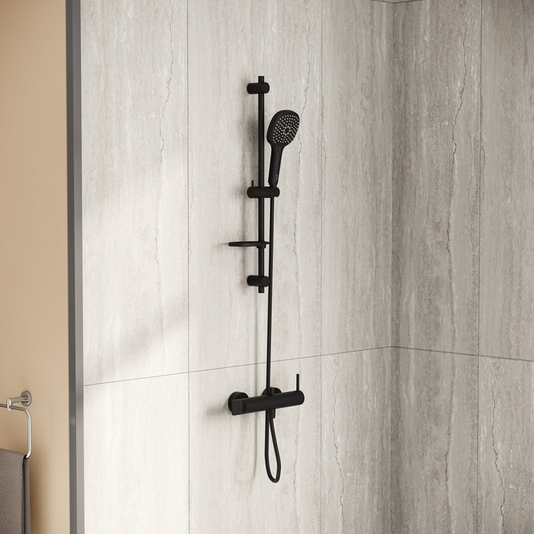 VitrA Origin Banyo Bataryası, Mat Siyah, A4261936 - 2