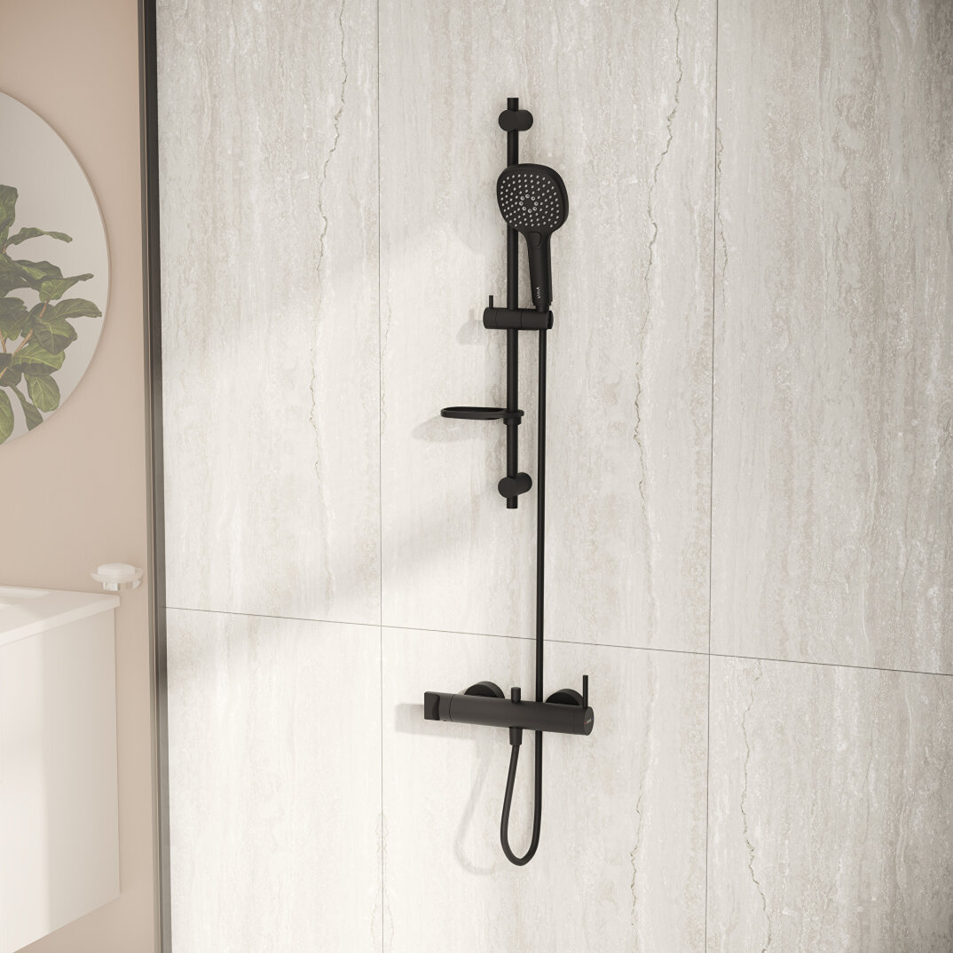 VitrA Origin Banyo Bataryası, Mat Siyah, A4261936 - 3