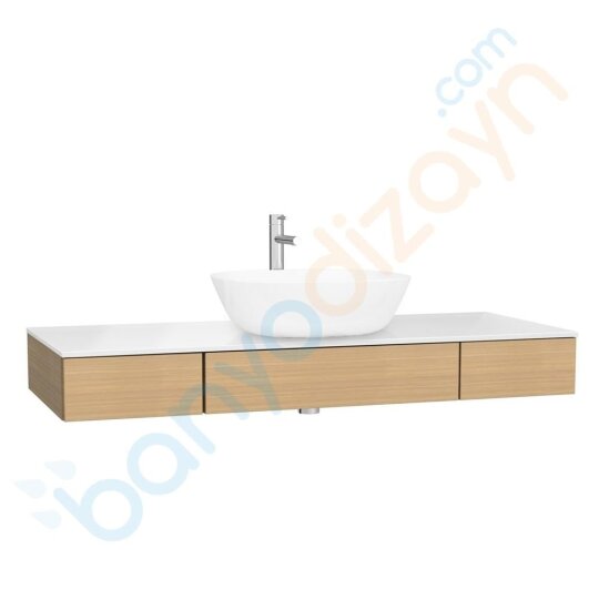 Vitra Origin Çekmeceli Tezgah, 120 cm, Açık Meşe, 65688