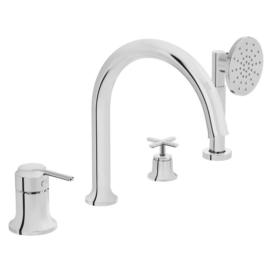 VitrA Origin Classic 4 Delikli Küvet Bataryası, El Duşlu,A42900