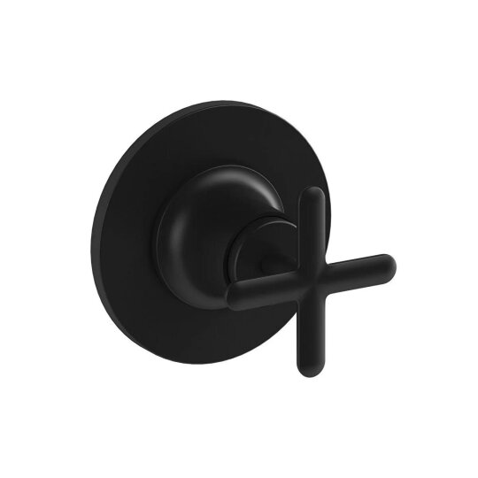 Vitra Origin Classic Ankastre 3 Yollu Yönlendirici (Sıva Üstü Grubu) Mat Siyah A4289736