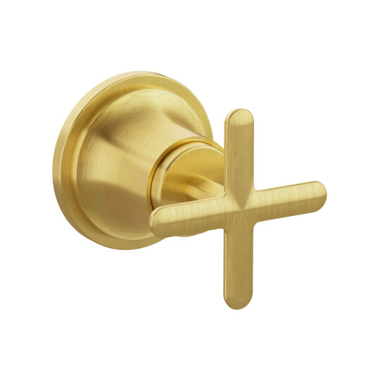 VitrA Origin Classic Ankastre Stop Valf (Sıva Üstü Grubu) Fırçalı Altın, A4290225
