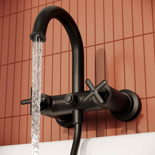 VitrA Origin Classic Banyo Bataryası, Mat Siyah,A4289336 - 2