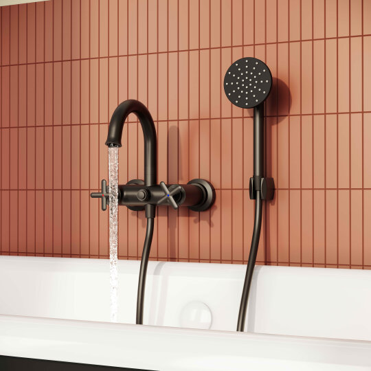 VitrA Origin Classic Banyo Bataryası, Mat Siyah,A4289336 - 6