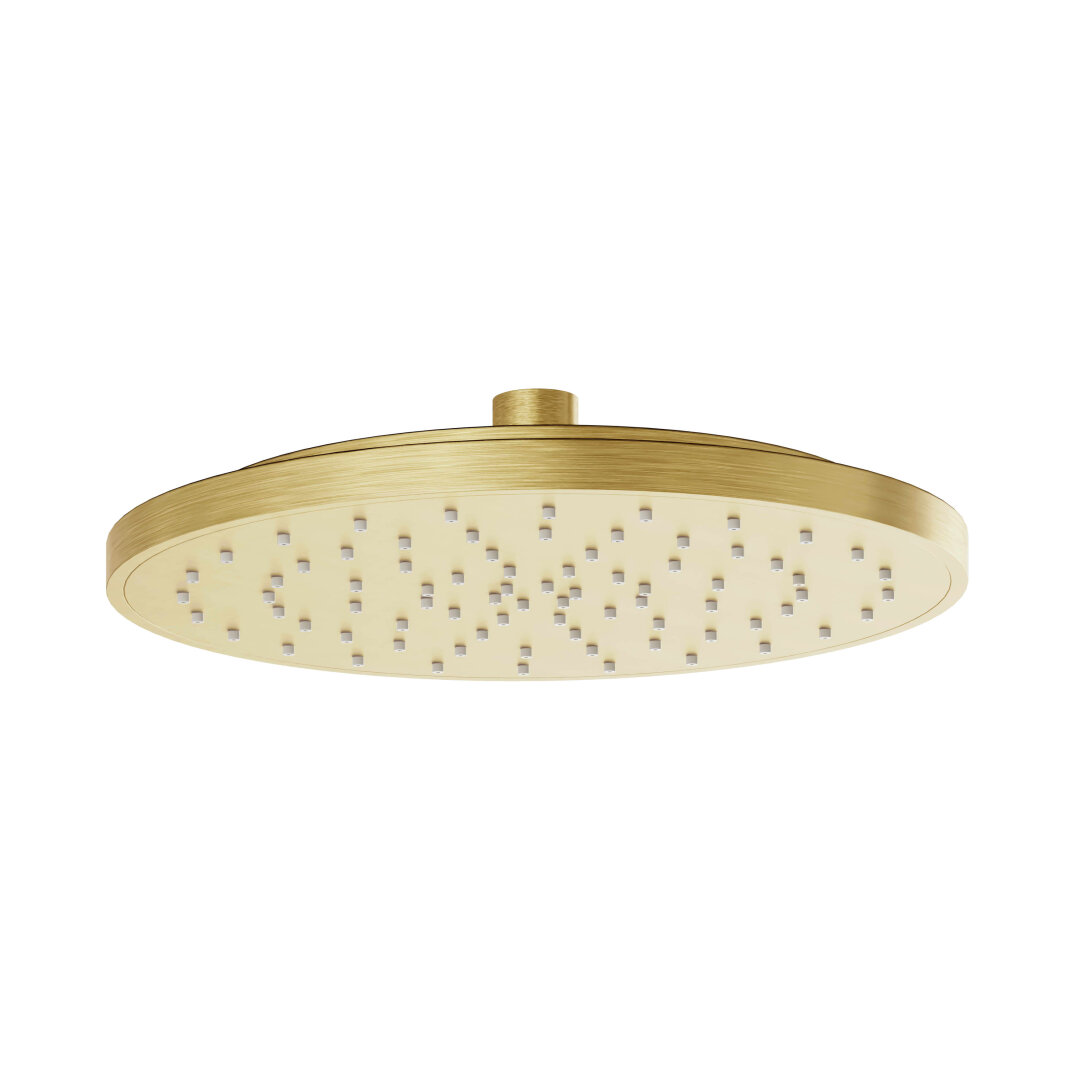 VitrA Origin Classic Duş Başlığı, 25 Cm, Fırçalı Altın,A4579425 - 1