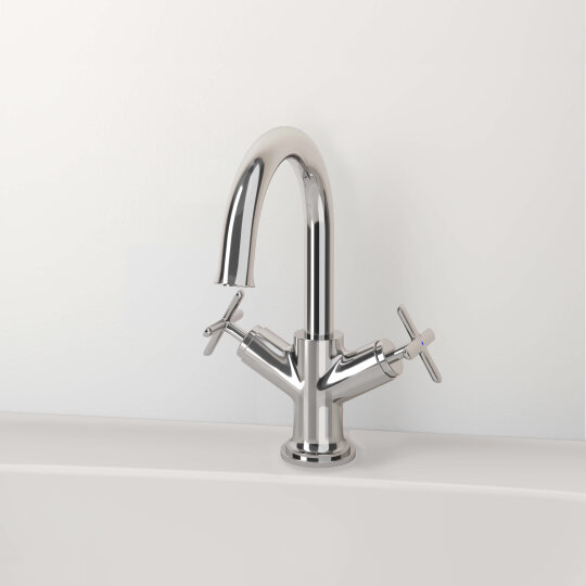 VitrA Origin Classic Lavabo Bataryası (Çift Kumandalı),A42884 - 5