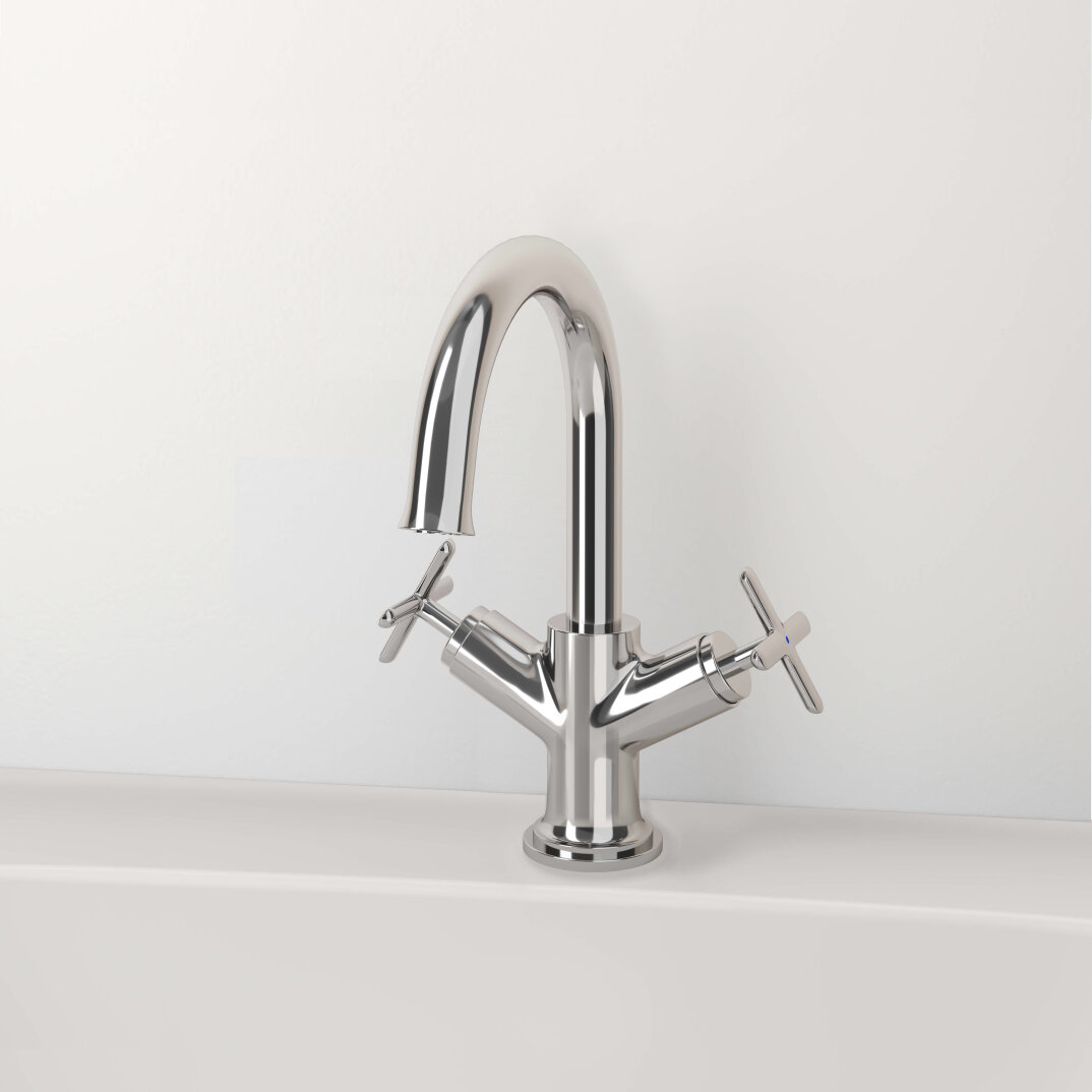 VitrA Origin Classic Lavabo Bataryası (Çift Kumandalı),A42884 - 5