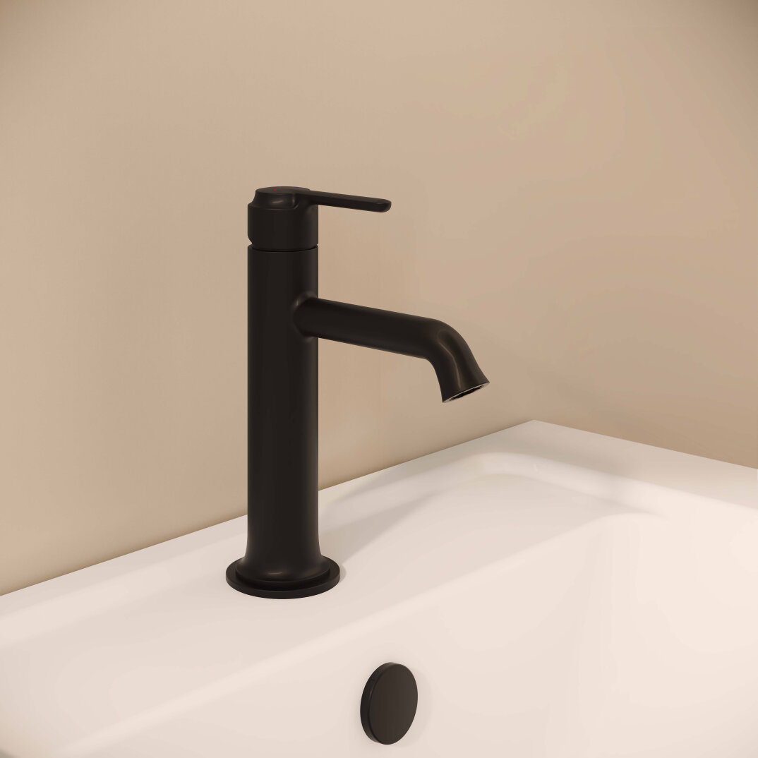 VitrA Origin Classic Lavabo Bataryası, Mat Siyah,A4288036 - 5
