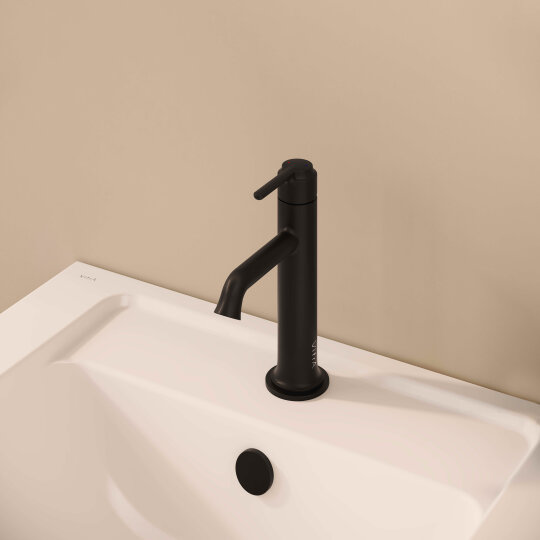 VitrA Origin Classic Lavabo Bataryası, Mat Siyah,A4288036 - 6