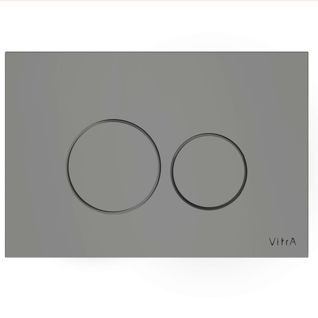 VitrA Origin Kumanda Paneli, Taş Gri-Cam, 740-1607 - 1