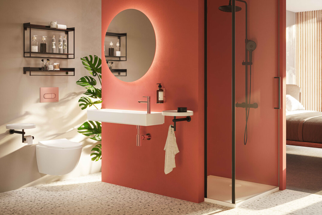 VitrA Origin Lavabo Bataryası, Soft Bakır,A4255629 - 2