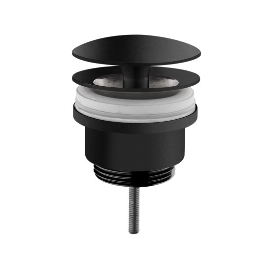 VitrA Origin Lavabo Yuvarlak Süzgeci (Universal-Sabit), Mat Siyah, A4514836