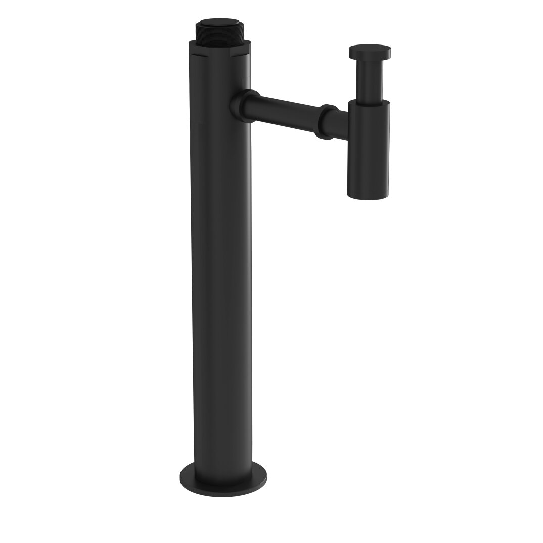 VitrA Origin Serbest Lavabo Sifonu, Kısa, Mat Siyah,A4516036 - 1